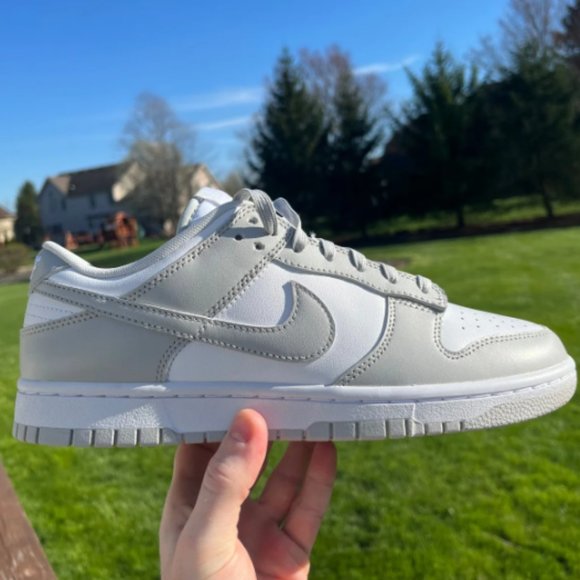 Nike Dunk Low Grey Fog Women's sports shoes